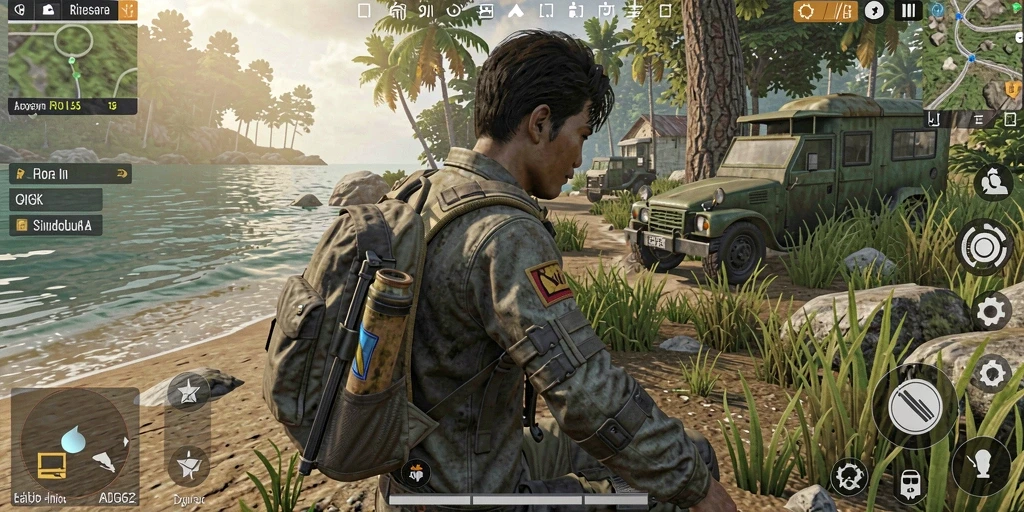 Tampilan menarik gameplay ADG62 dalam simulasi kehidupan.