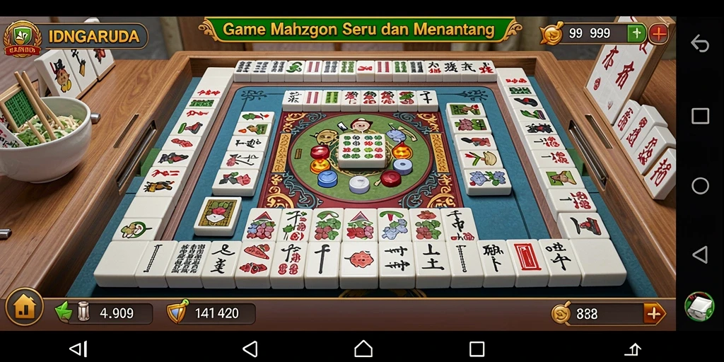 Tampilan gameplay IDNGARUDA yang penuh warna dan menarik.