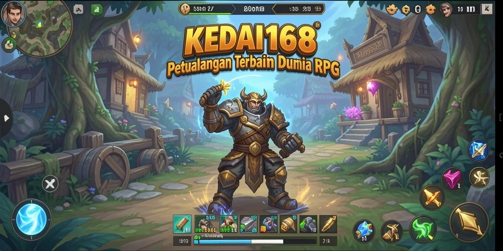 Tampilan epic dalam gameplay KEDAI168 yang menarik.
