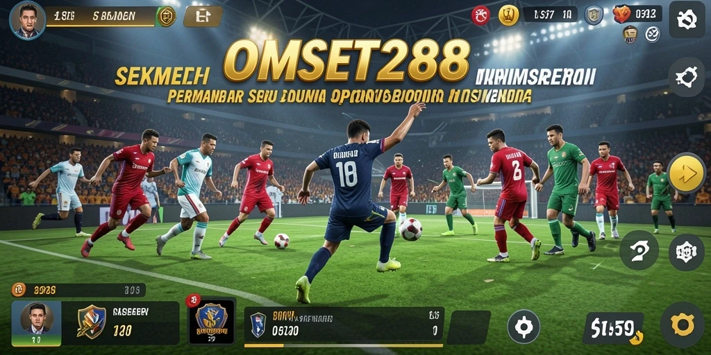 Tampilan gameplay OMSET288 yang menarik dalam taruhan olahraga.