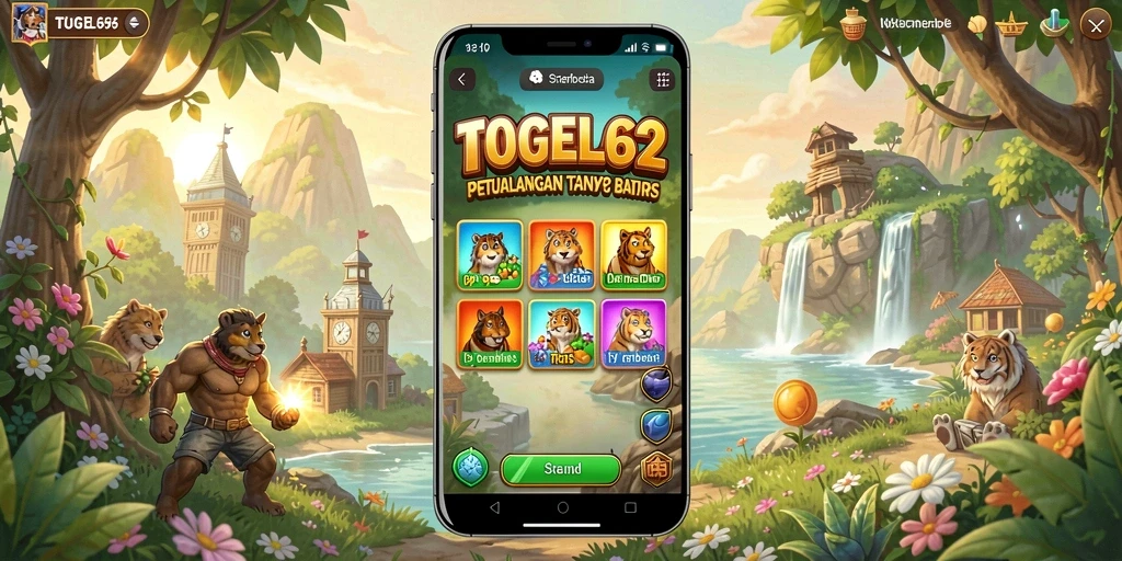 Gameplay seru TOGEL62 di dunia terbuka yang luas.