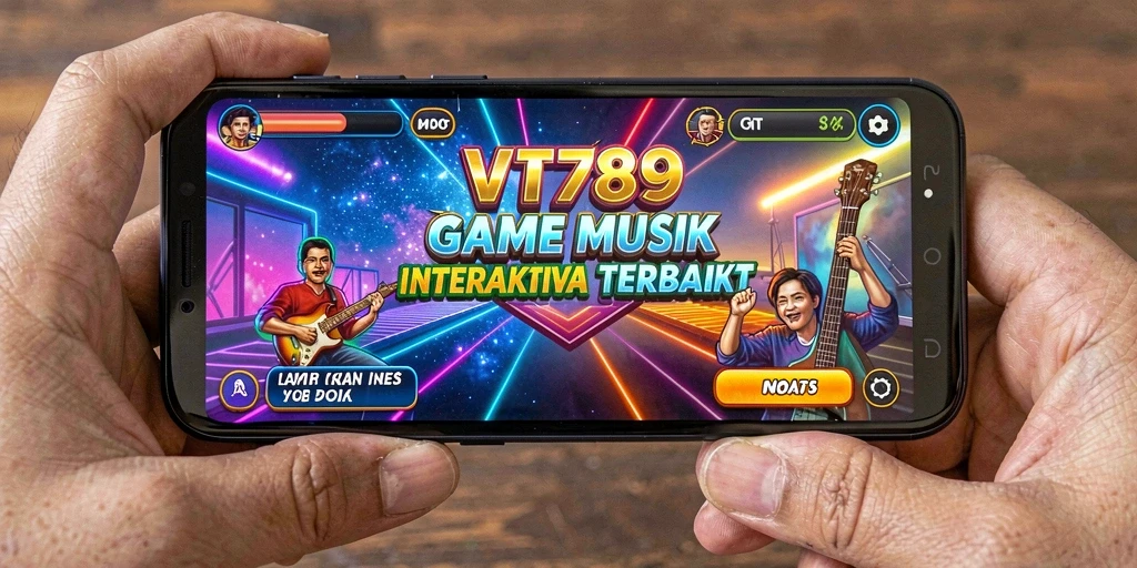 Tampilan gameplay VT789 dengan interaksi musik yang seru.
